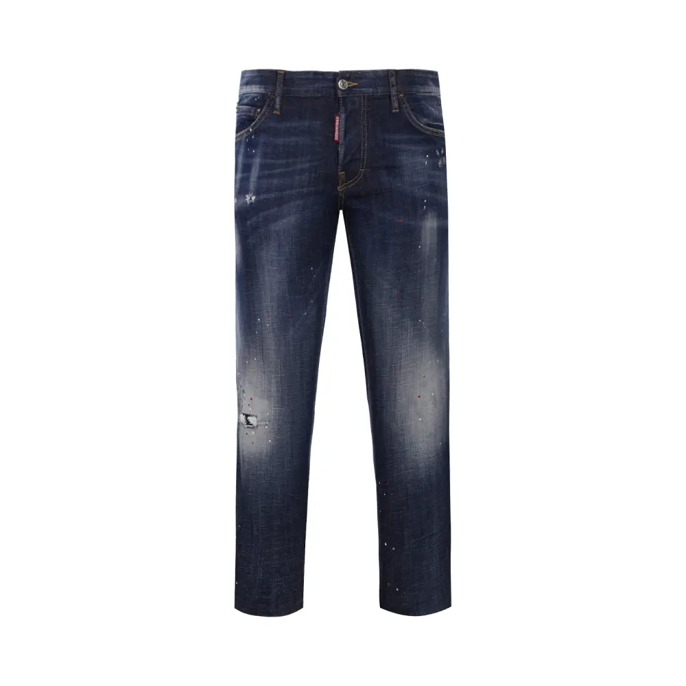 Джинсы Slim Fit хлопковые