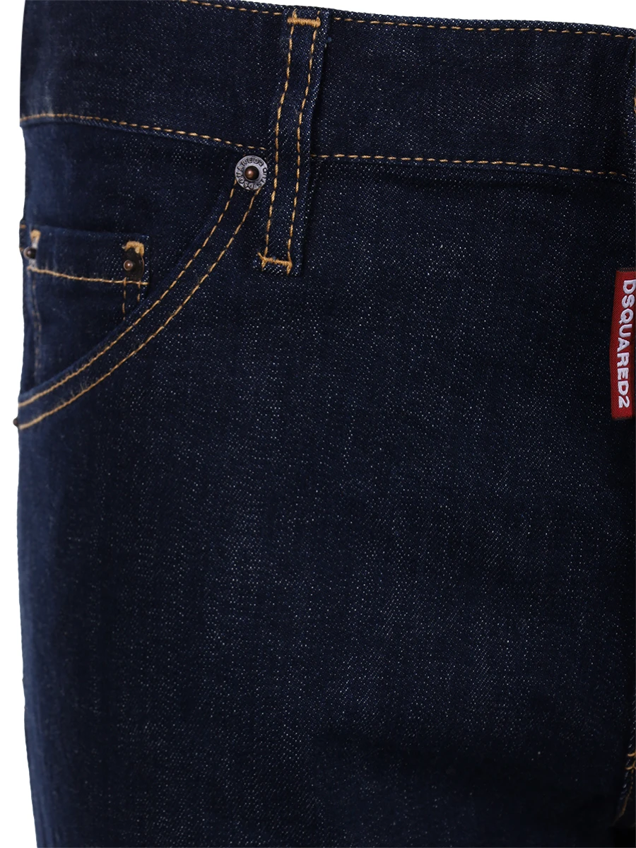 Джинсы Slim Fit хлопковые