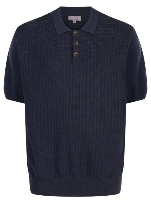 Поло хлопковое CANALI