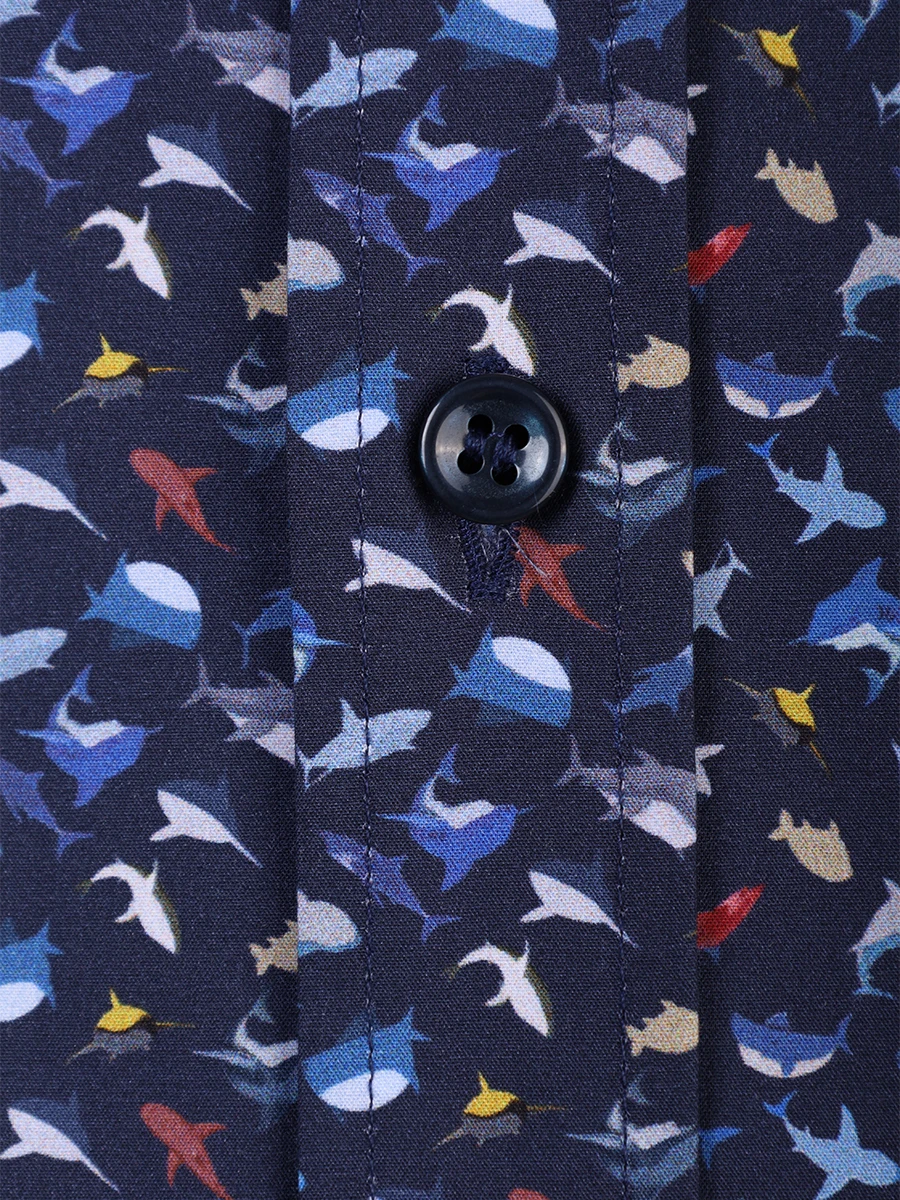 Рубашка с принтом