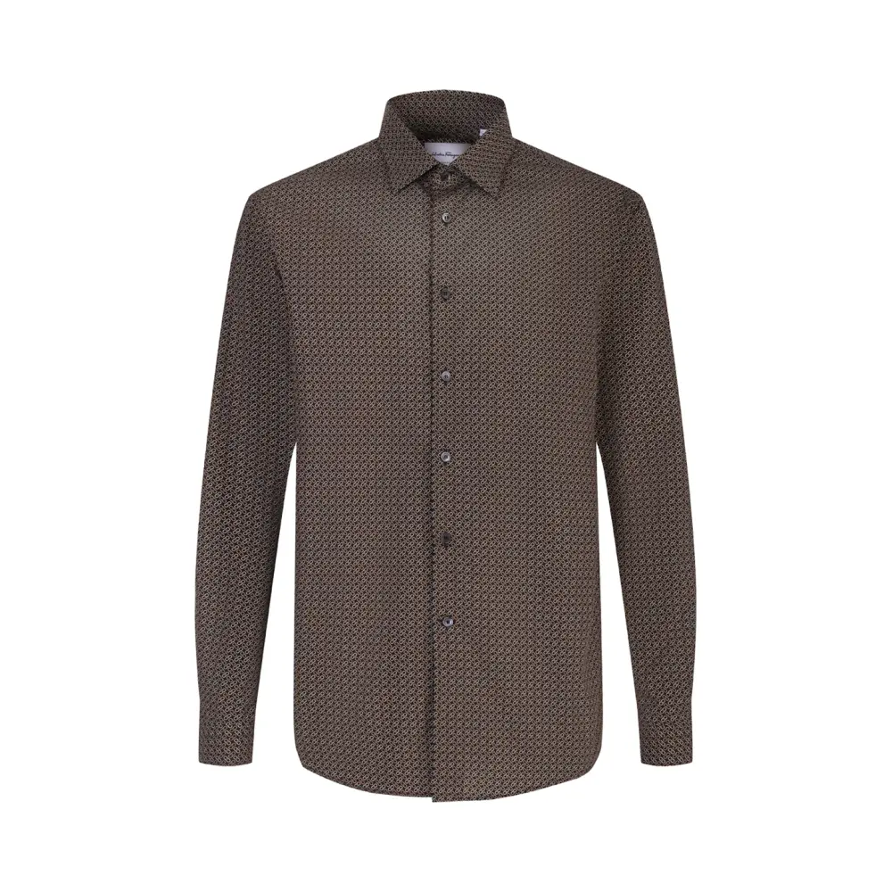 Рубашка Slim Fit хлопковая