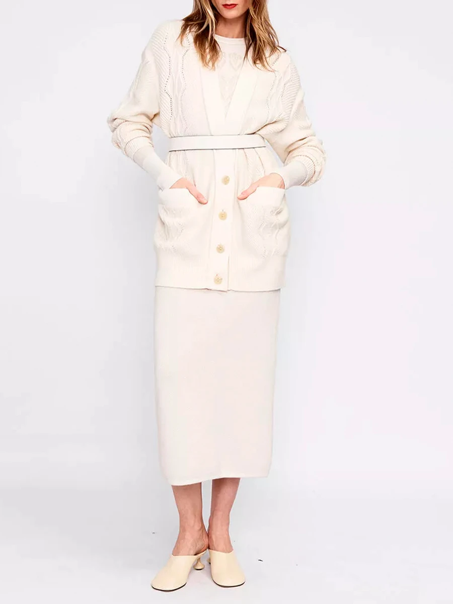 Кардиган шерстяной