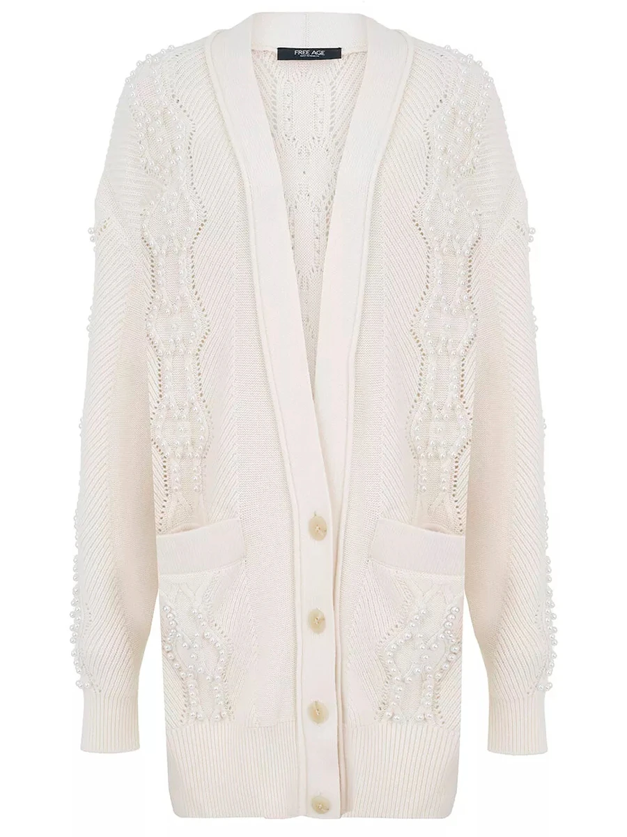 Кардиган шерстяной