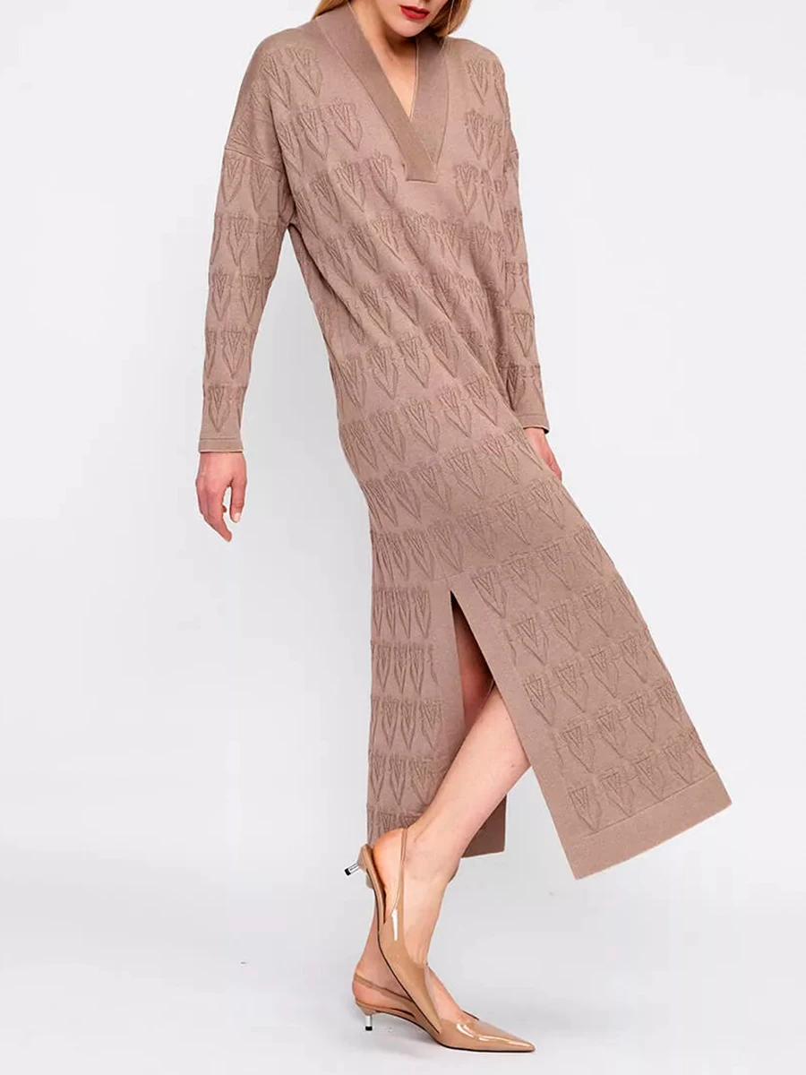 Платье шелковое