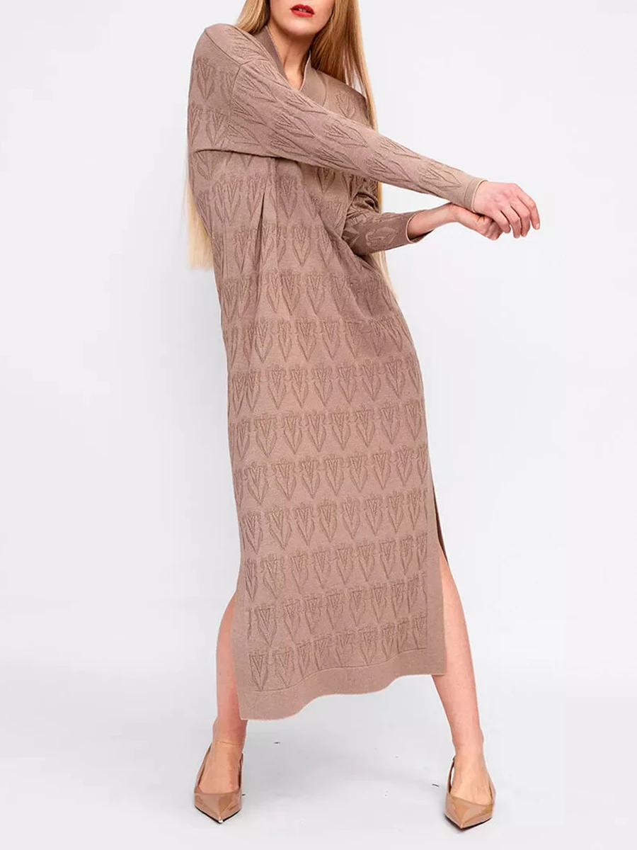 Платье шелковое