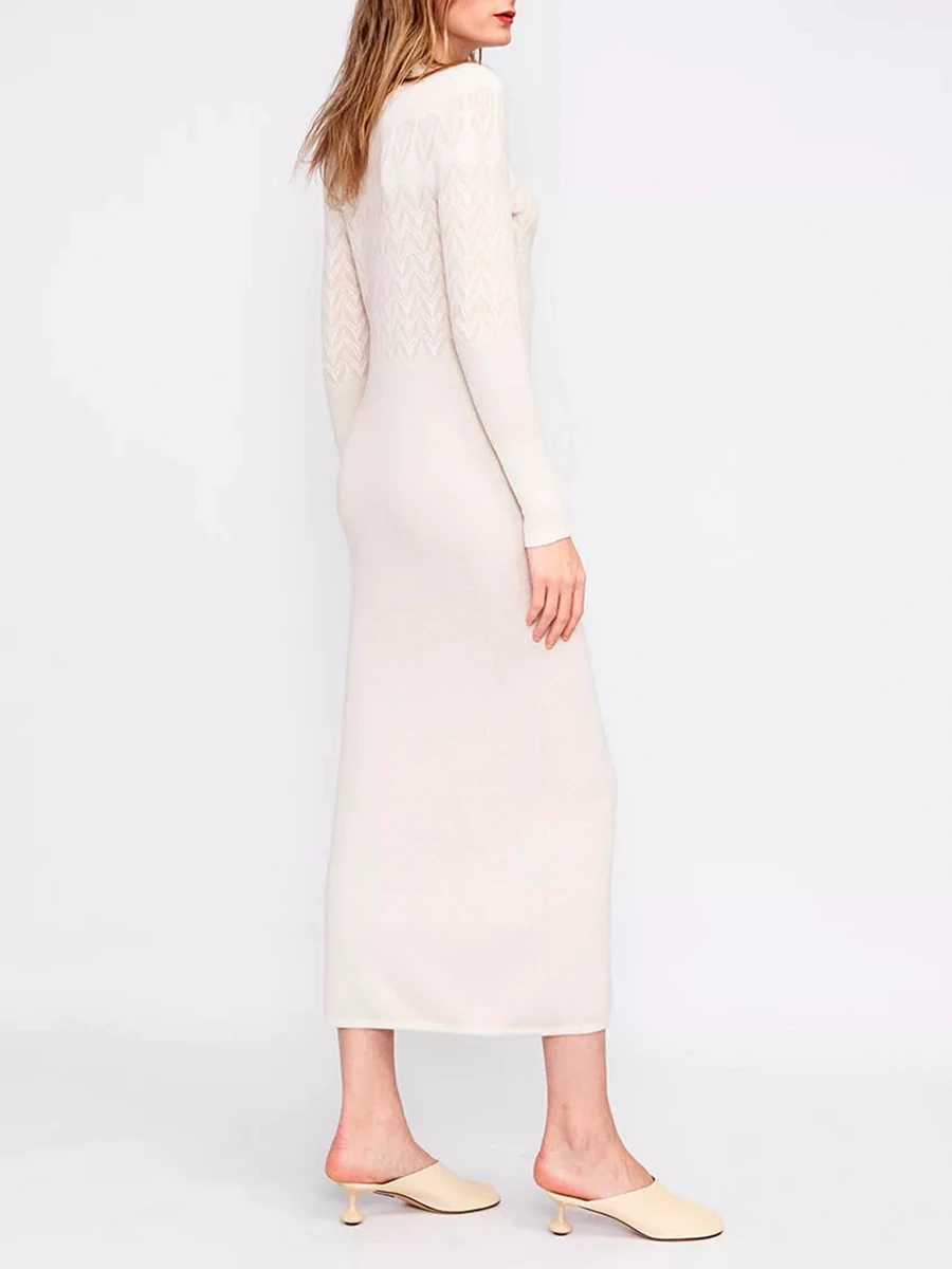 Платье шелковое