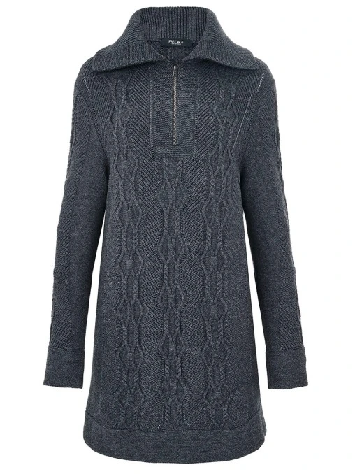 Платье из шерсти FREE AGE