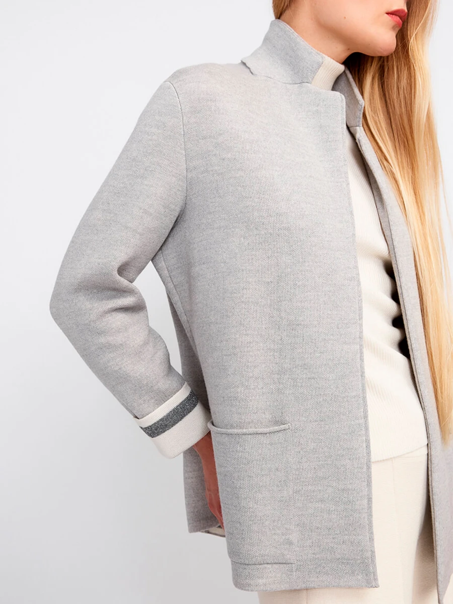 Жакет шерстяной