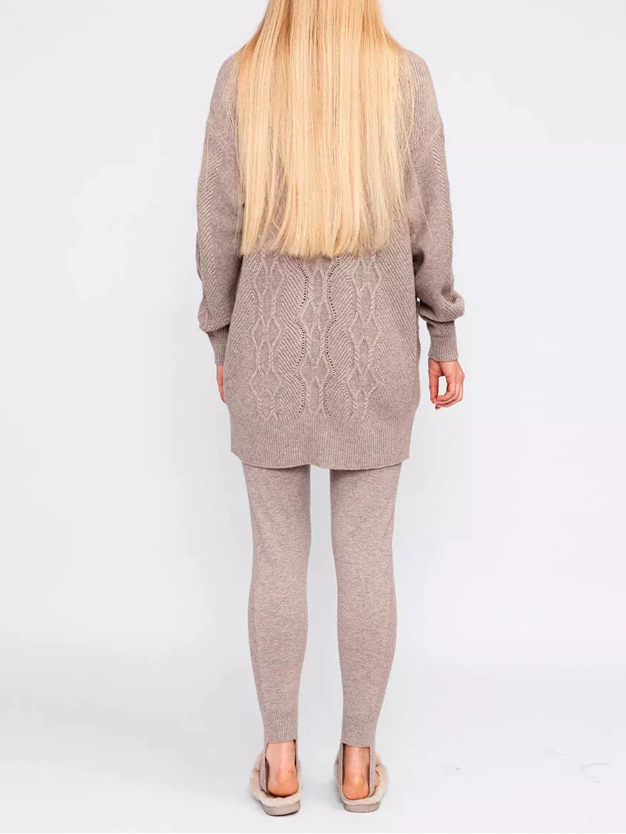 Леггинсы шерстяные