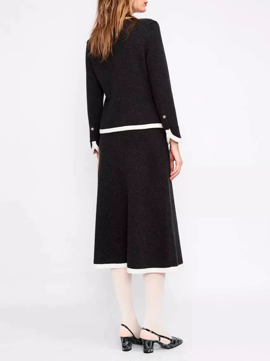 Юбка кашемировая