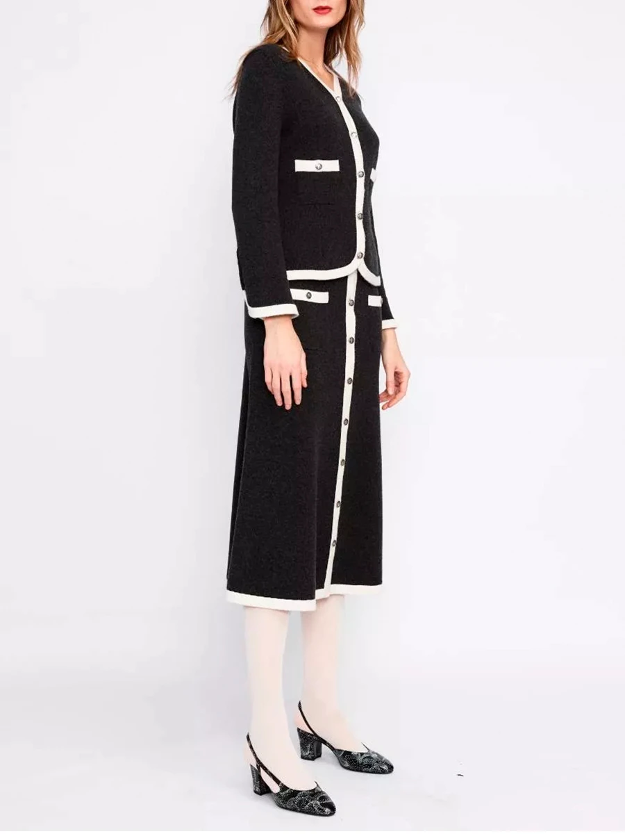 Юбка кашемировая