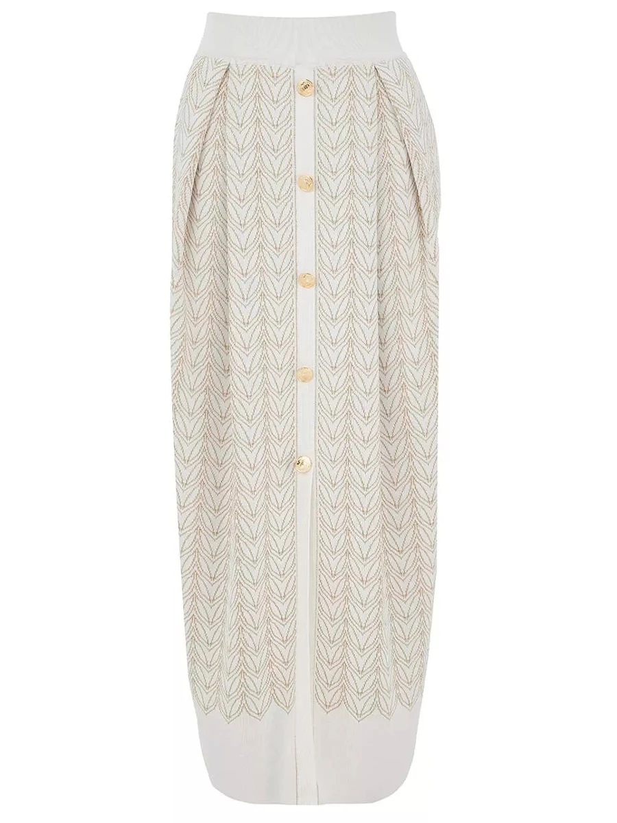 Юбка шелковая