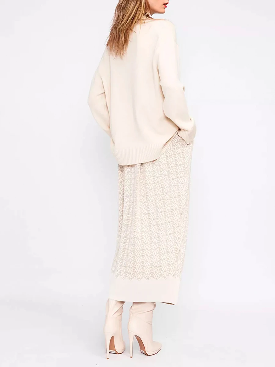 Юбка шелковая