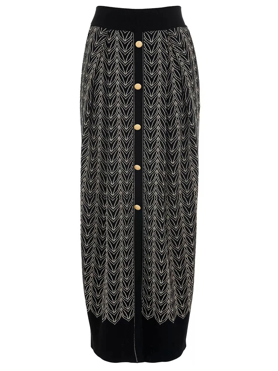 Юбка шелковая