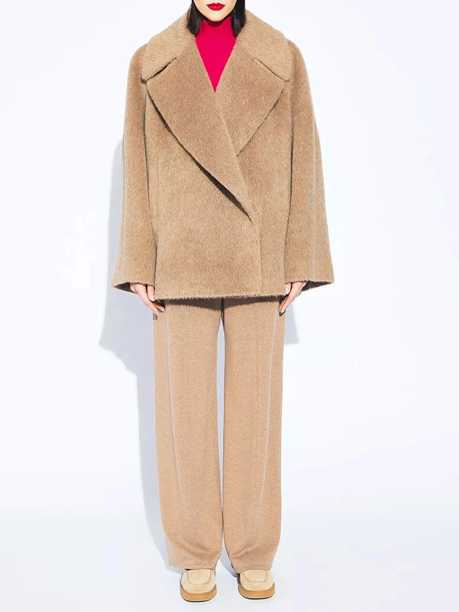 Пальто шерстяное