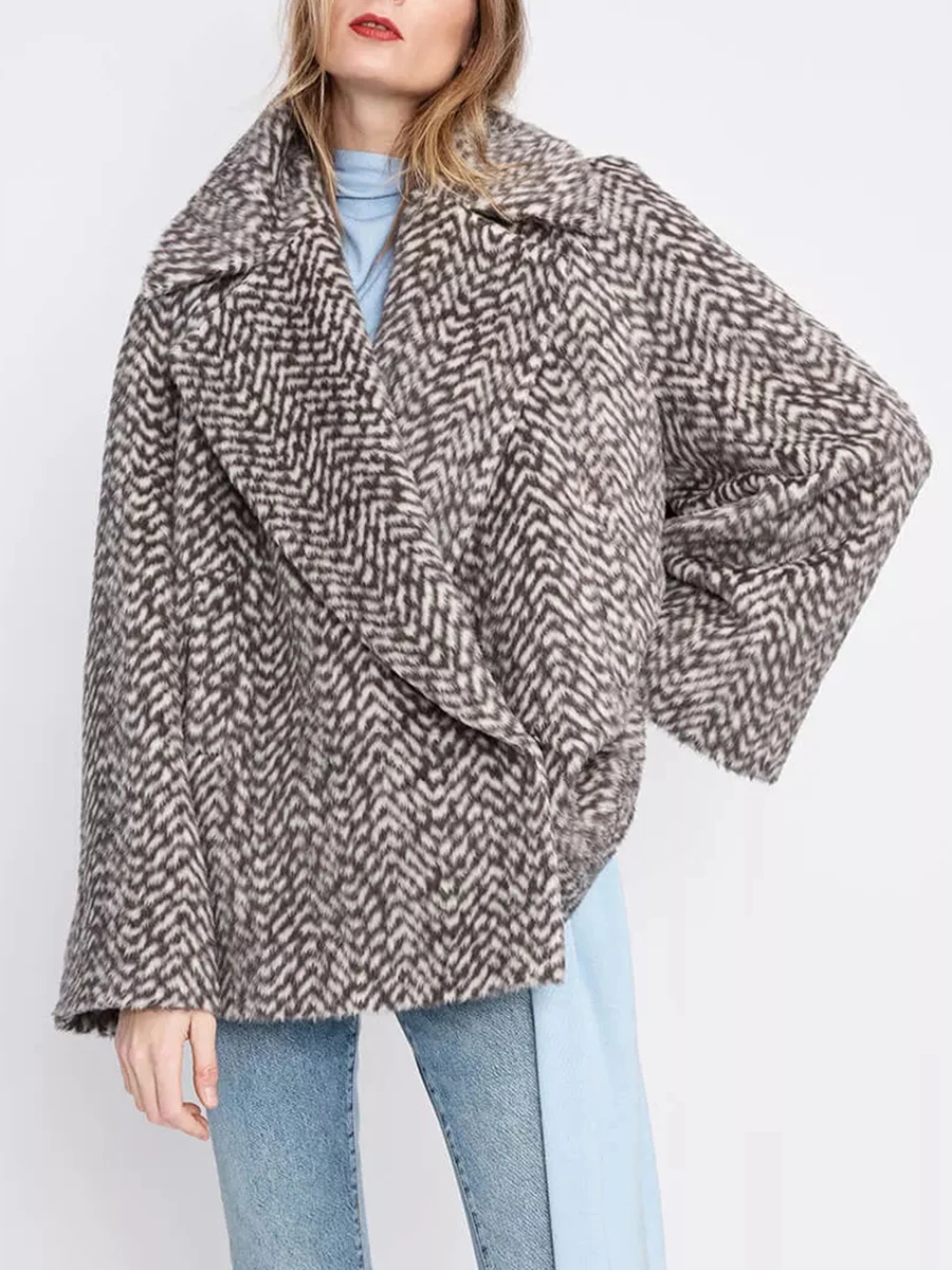 Пальто шерстяное