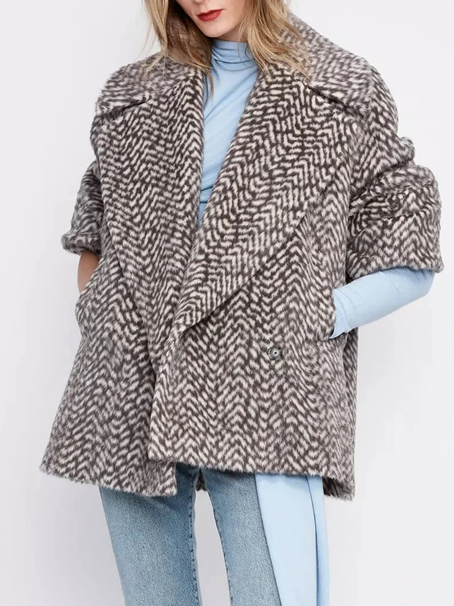 Пальто шерстяное