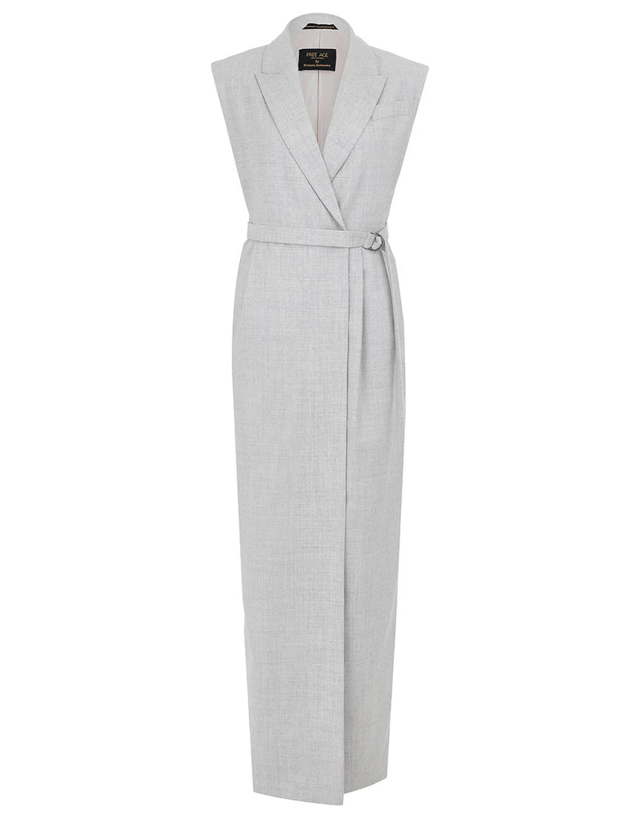 Платье из кашемира и шерсти