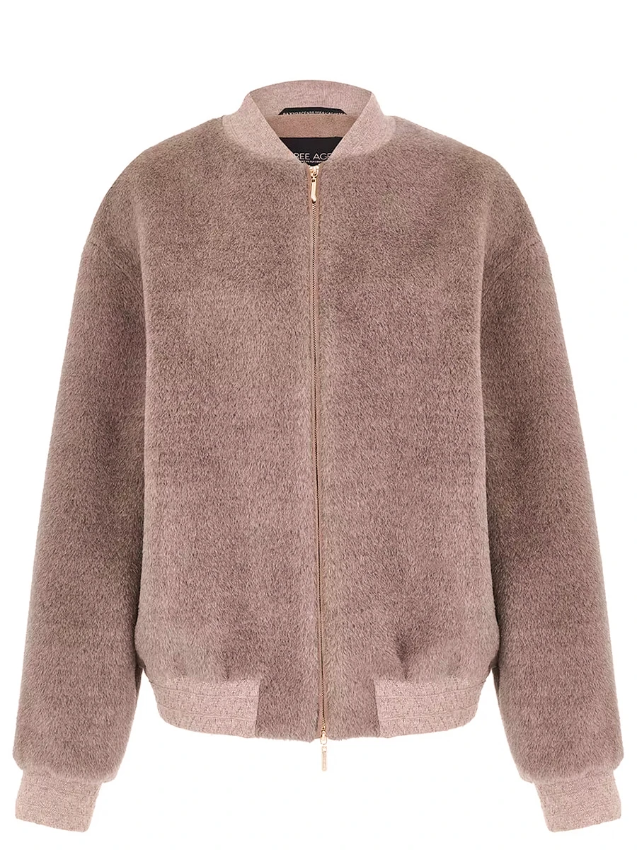 Бомбер шерстяной