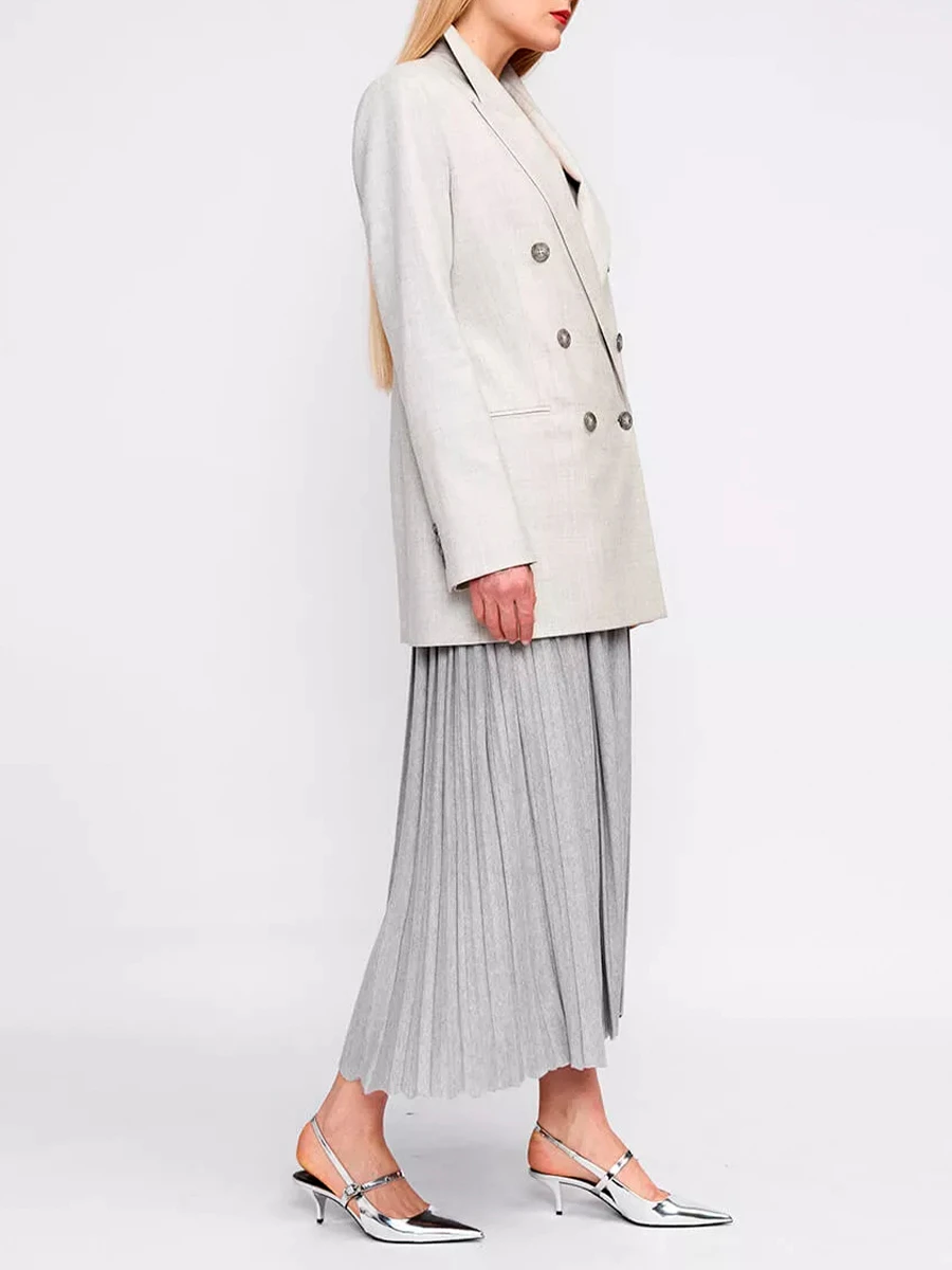 Пиджак однотонный