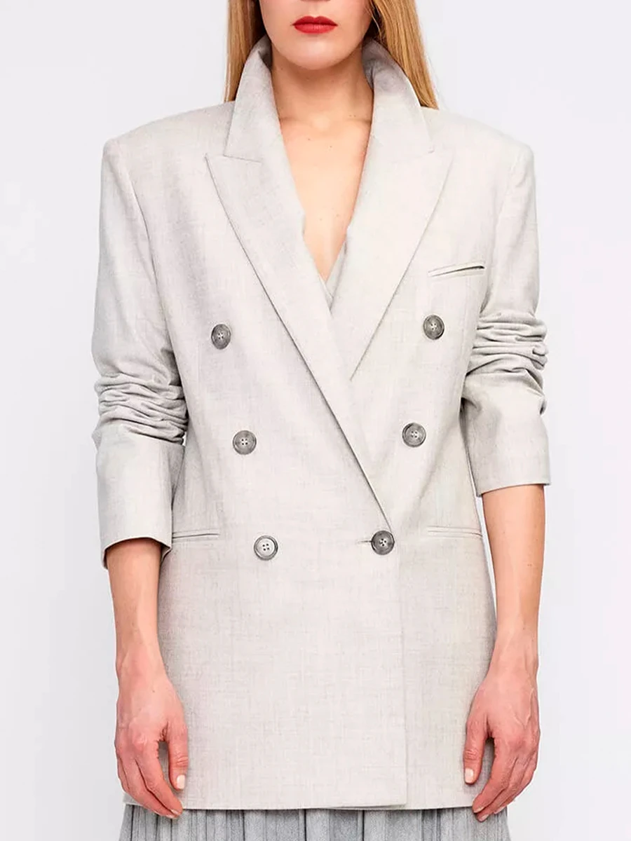 Пиджак однотонный