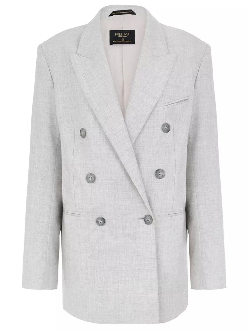 Пиджак однотонный FREE AGE