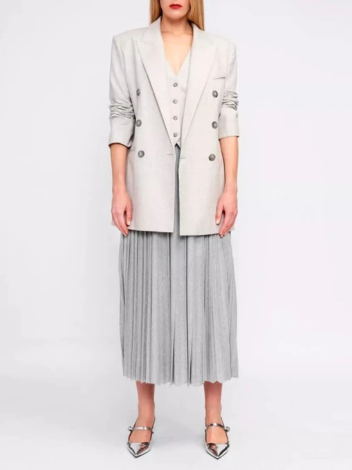 Пиджак однотонный FREE AGE