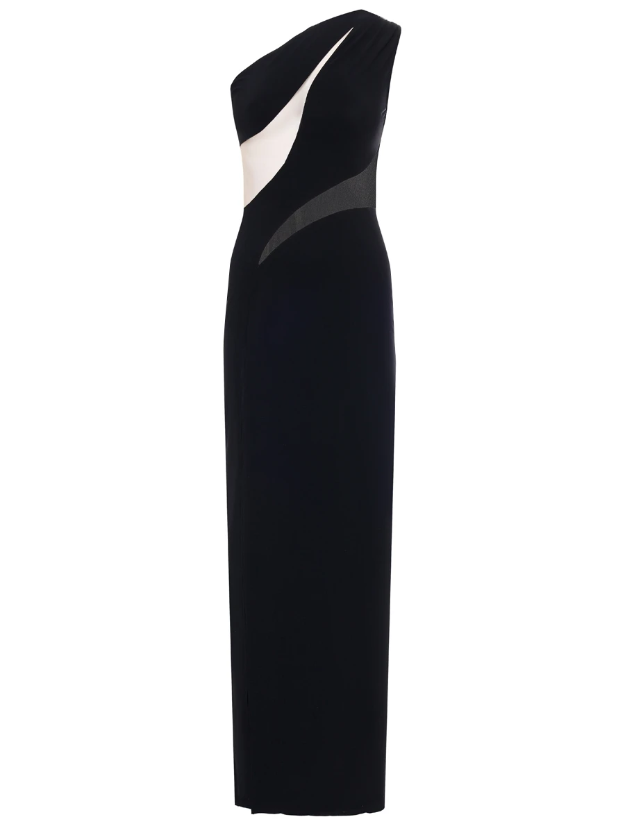 Платье с сеткой