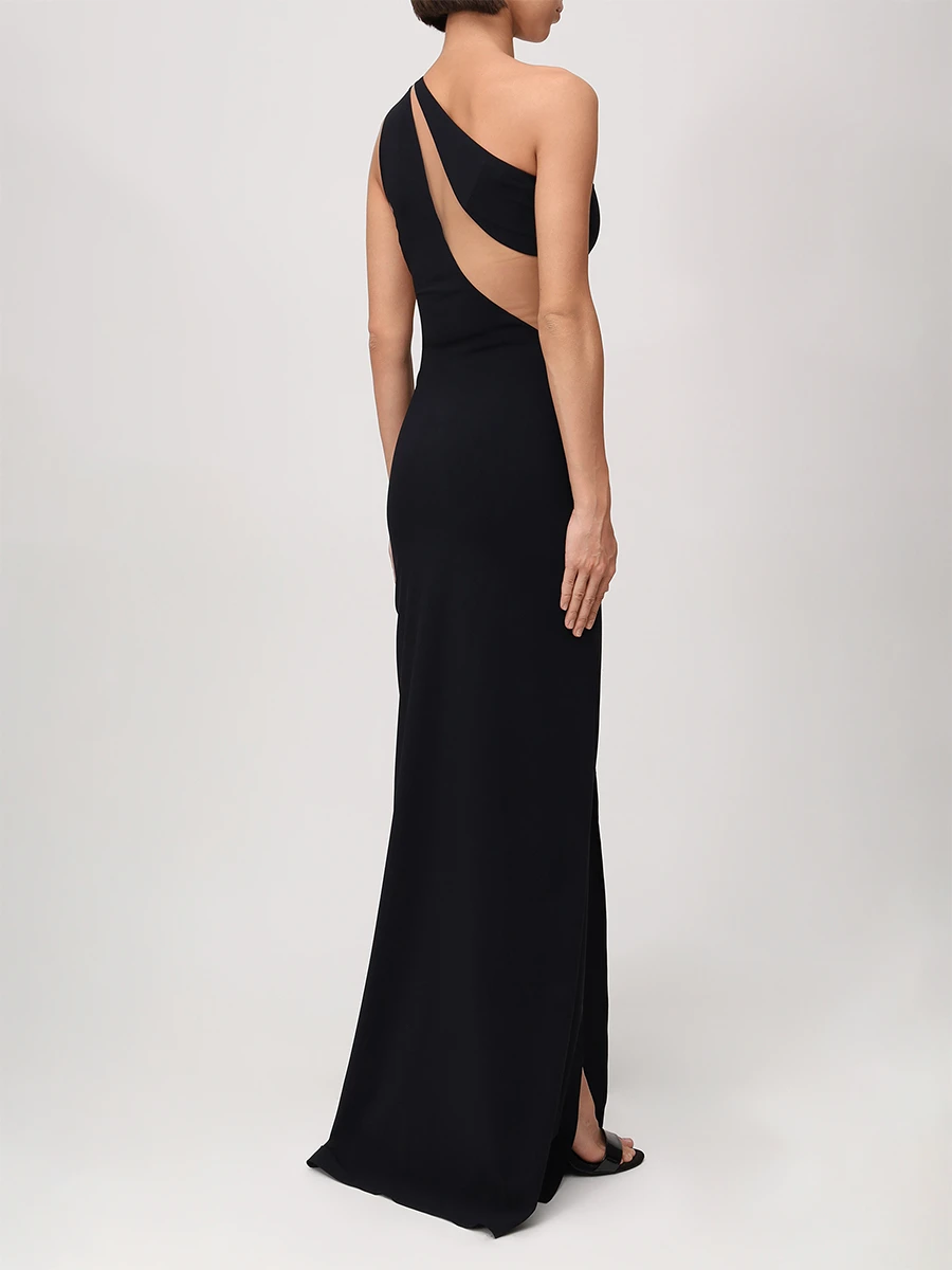 Платье с сеткой