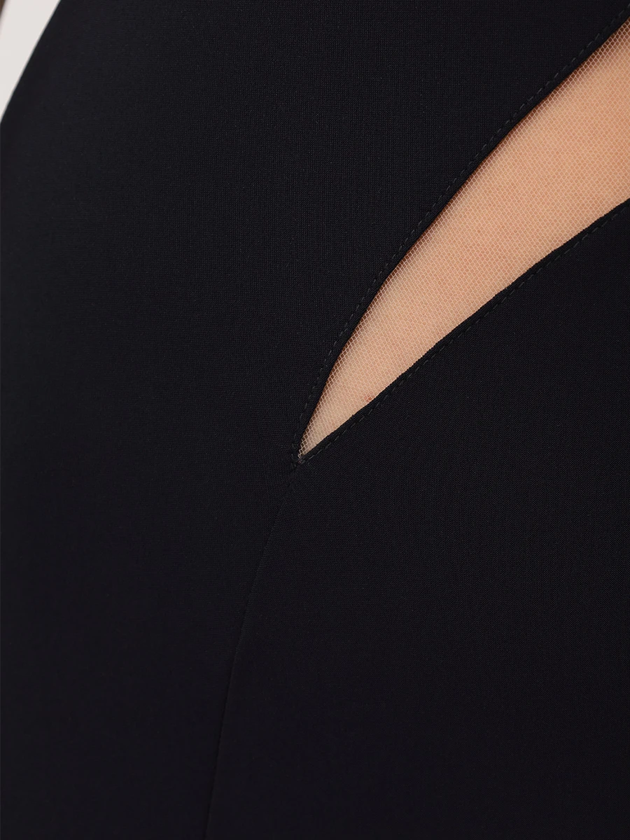 Платье с сеткой