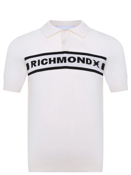 Поло хлопковое JOHN RICHMOND