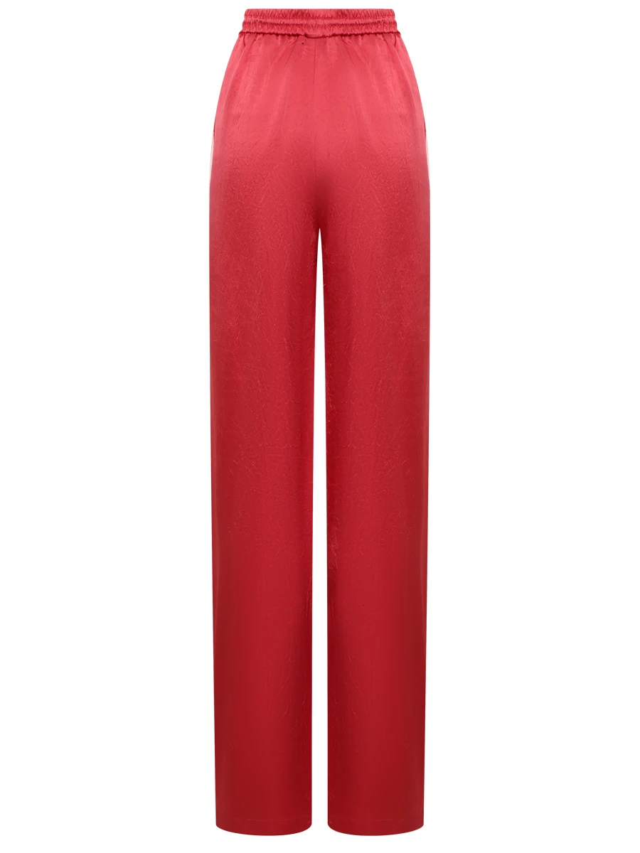 Брюки-палаццо однотонные