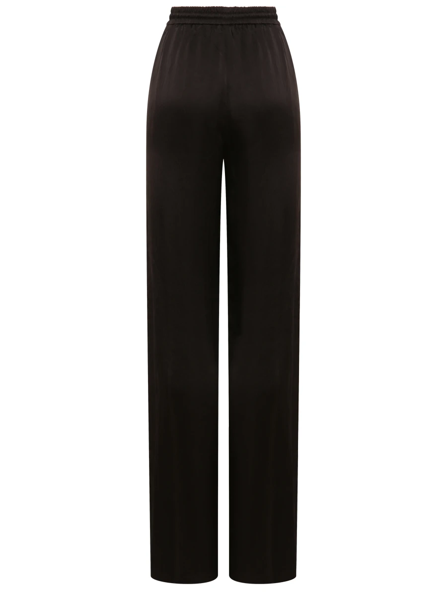 Брюки-палаццо однотонные