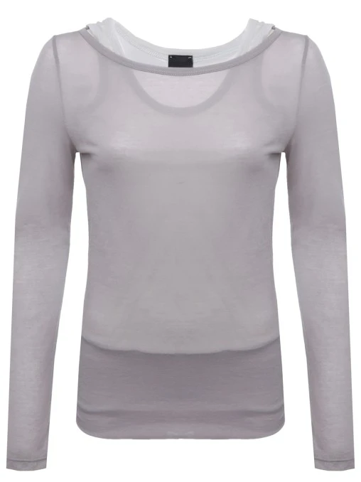 Лонгслив хлопковый PINKO