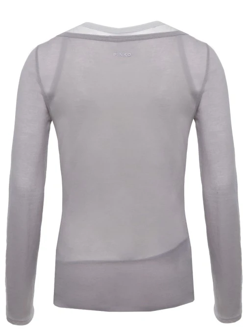 Лонгслив хлопковый PINKO