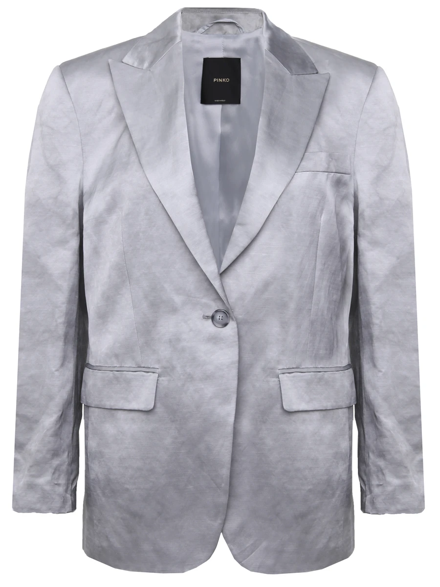 Жакет однотонный