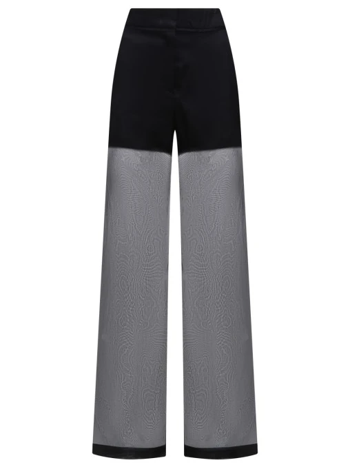 Брюки изо льна и вискозы PINKO