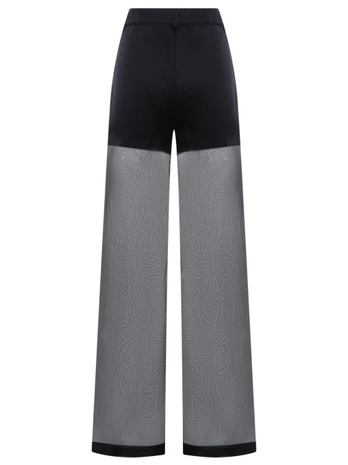 Брюки изо льна и вискозы PINKO