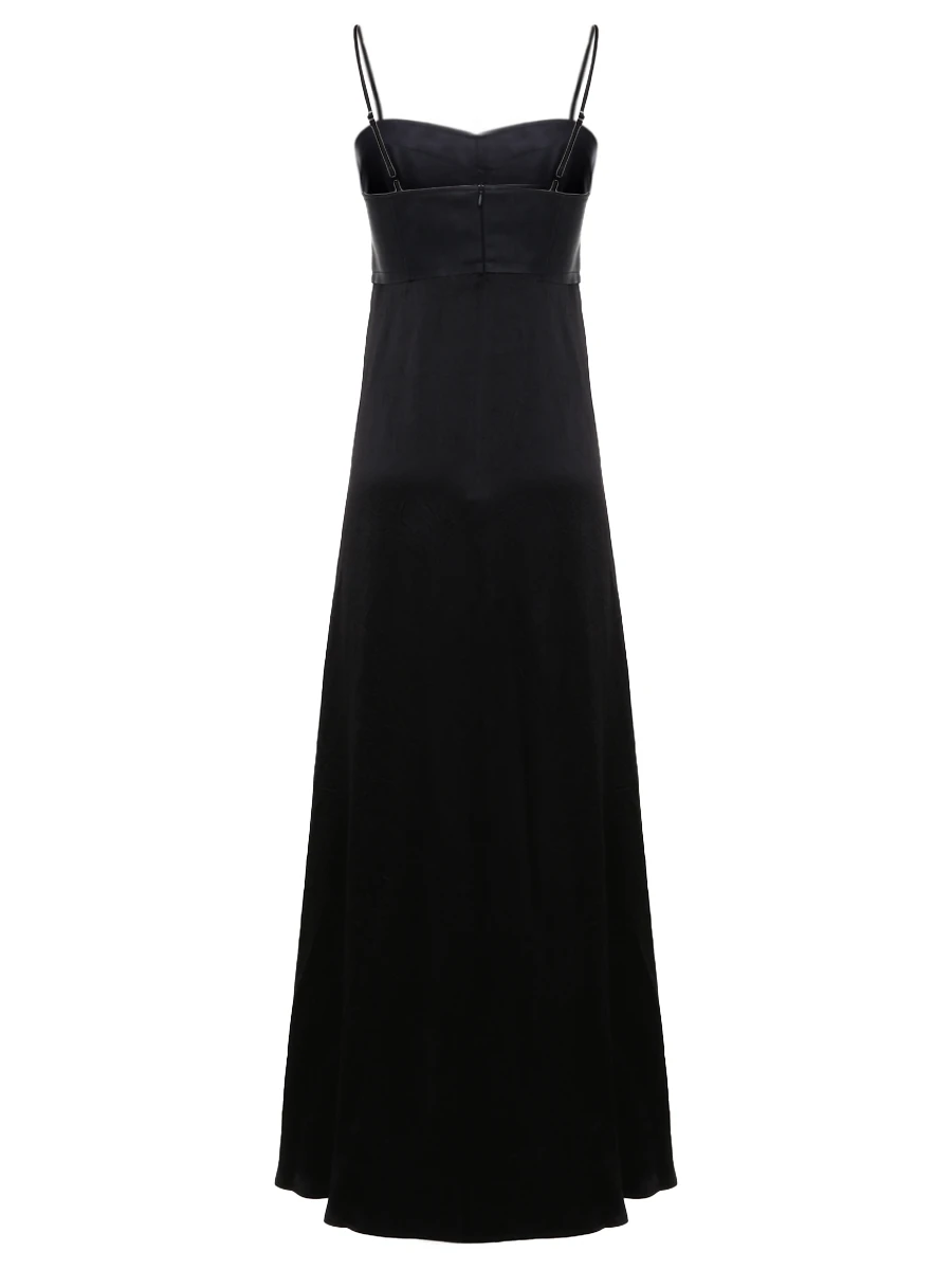 Платье однотонное