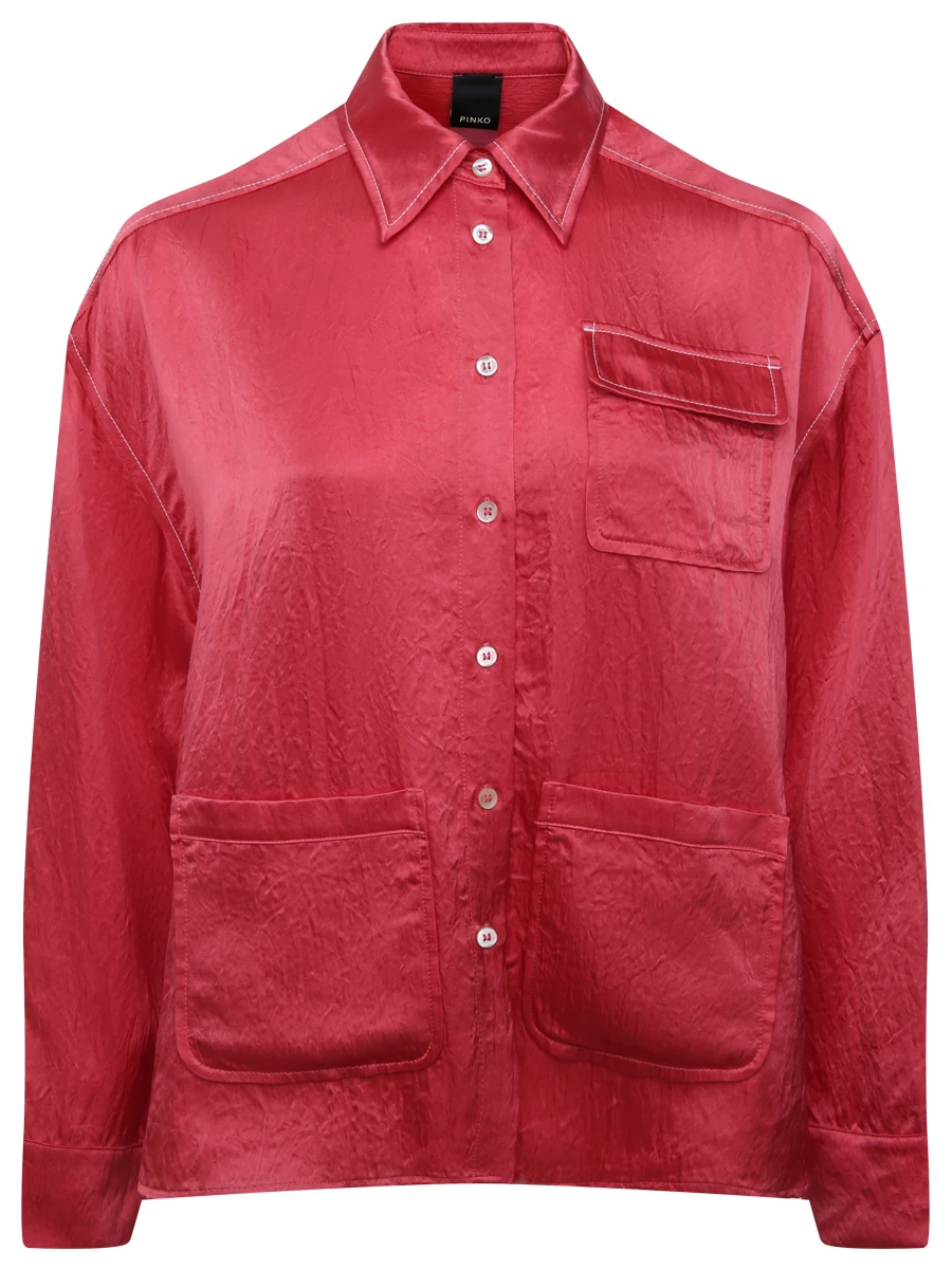 Рубашка однотонная