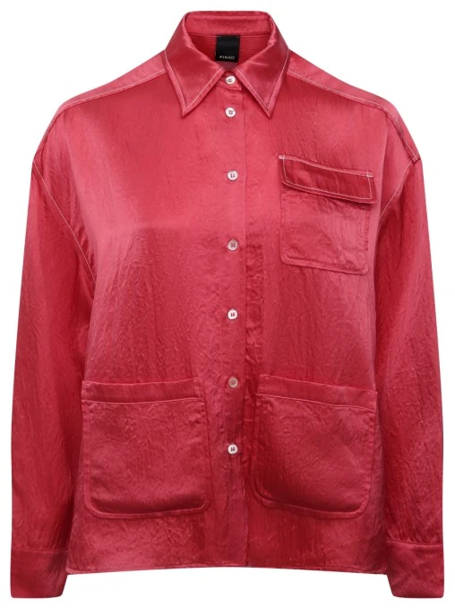 Рубашка однотонная PINKO