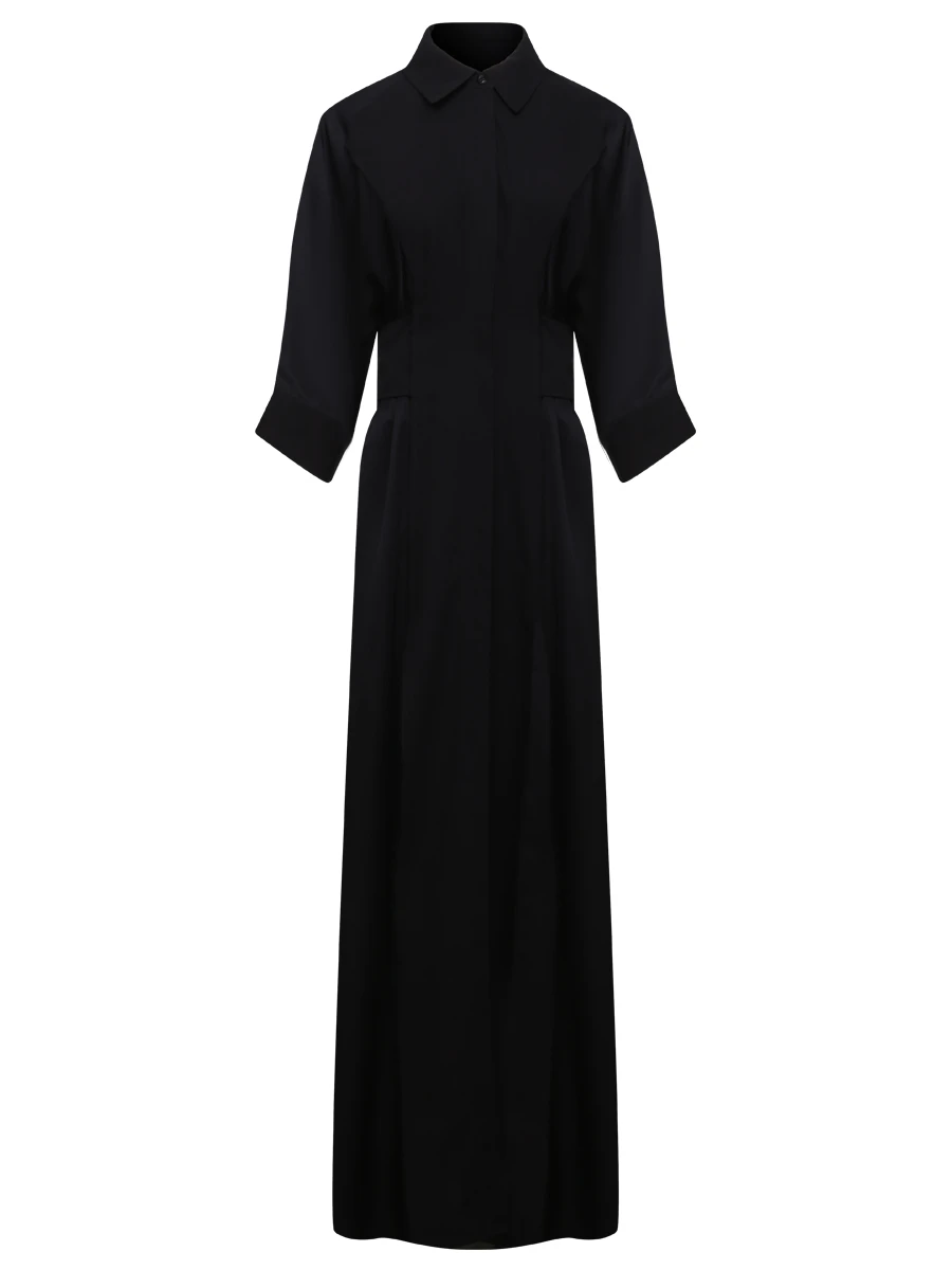 Платье из хлопка и вискозы