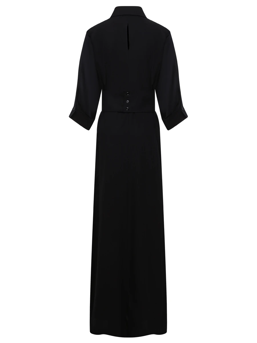 Платье из хлопка и вискозы