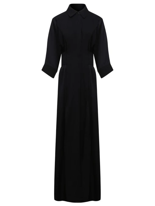 Платье из хлопка и вискозы PINKO