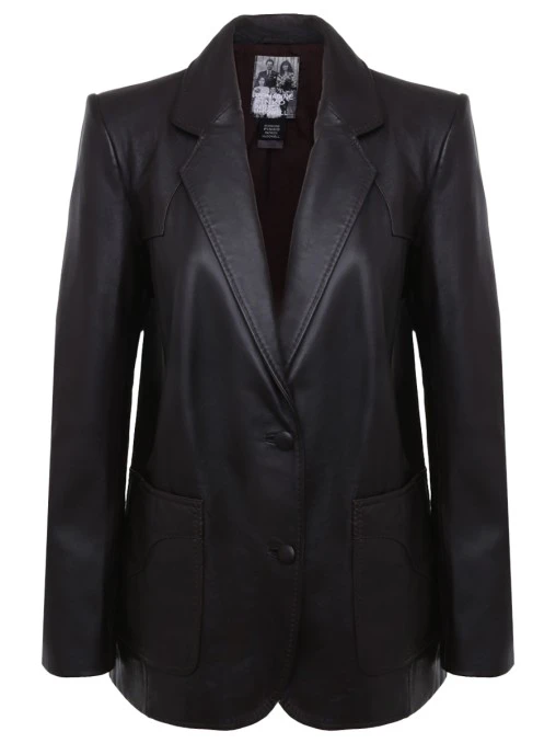 Пиджак кожаный¶ PINKO