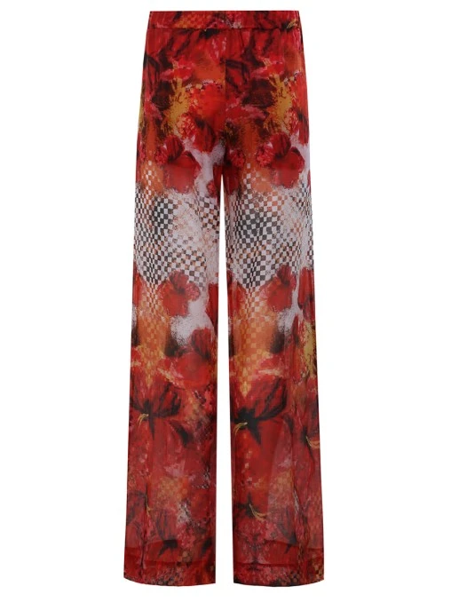 Брюки с принтом PINKO