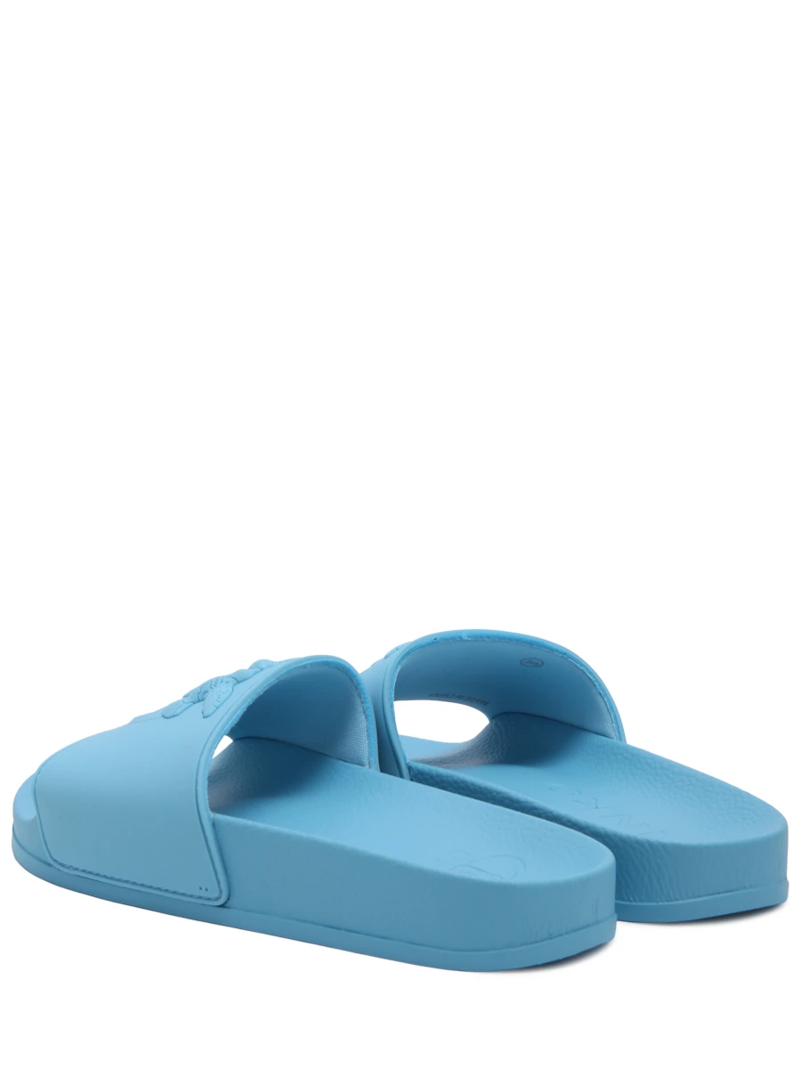 Шлепанцы однотонные