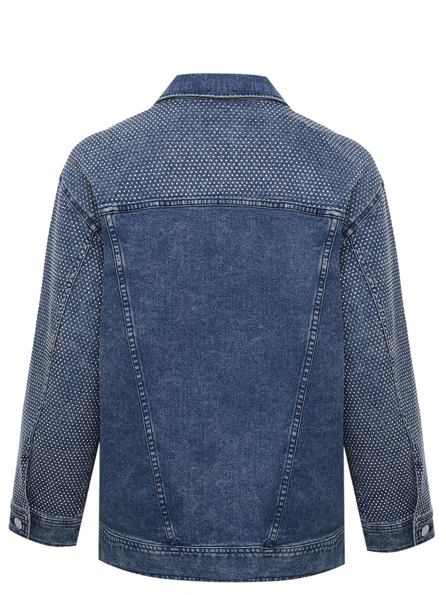 Куртка джинсовая с декором