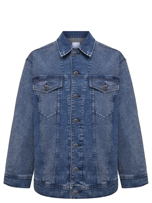 Куртка джинсовая с декором PINKO