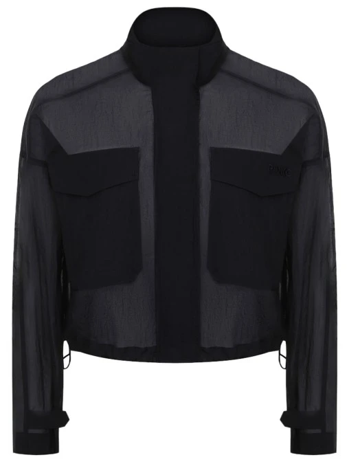 Бомбер однотонный PINKO